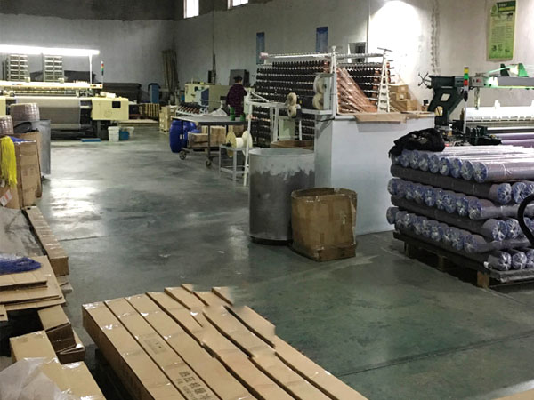 緩沖墊生產(chǎn)車間